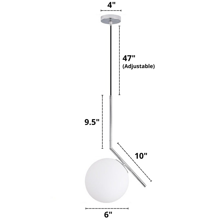 Nordic Glass Pendant Lamps | Stornfield