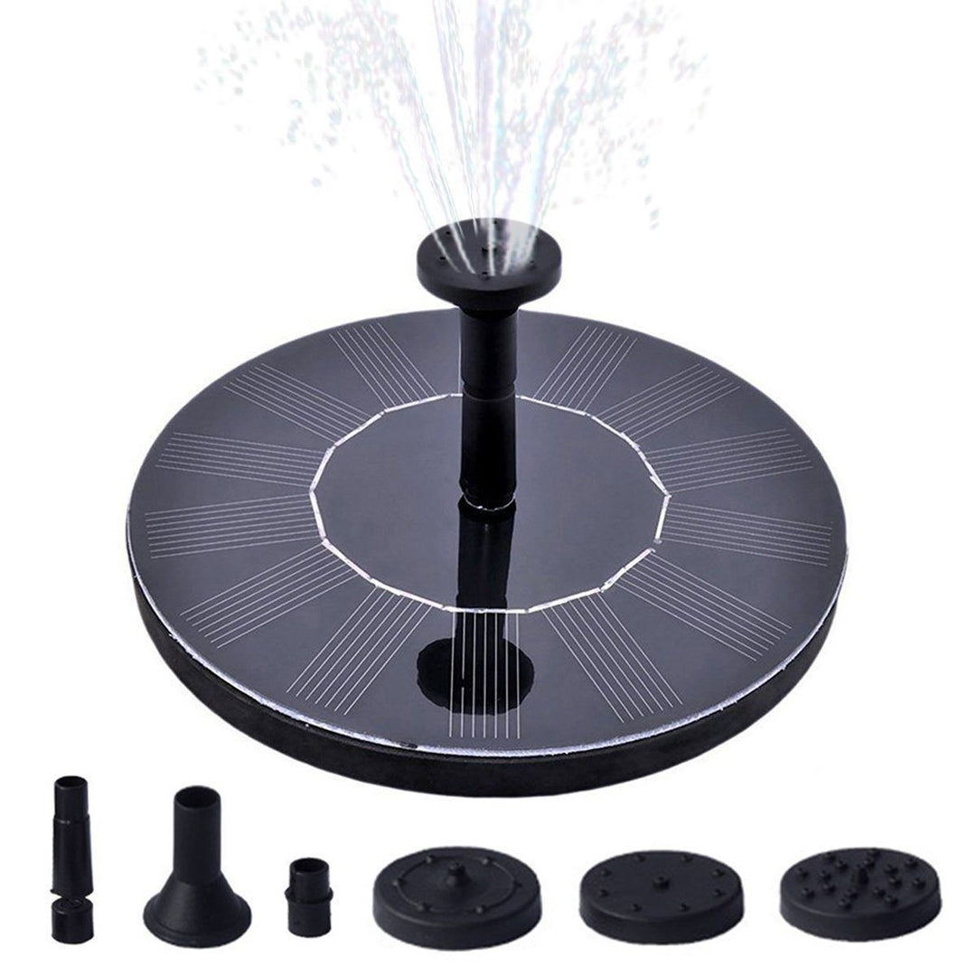 Stornfield | Solar Energy Fountain Pump WaterSoft – For Pond, Birdbath or Garden Decoration