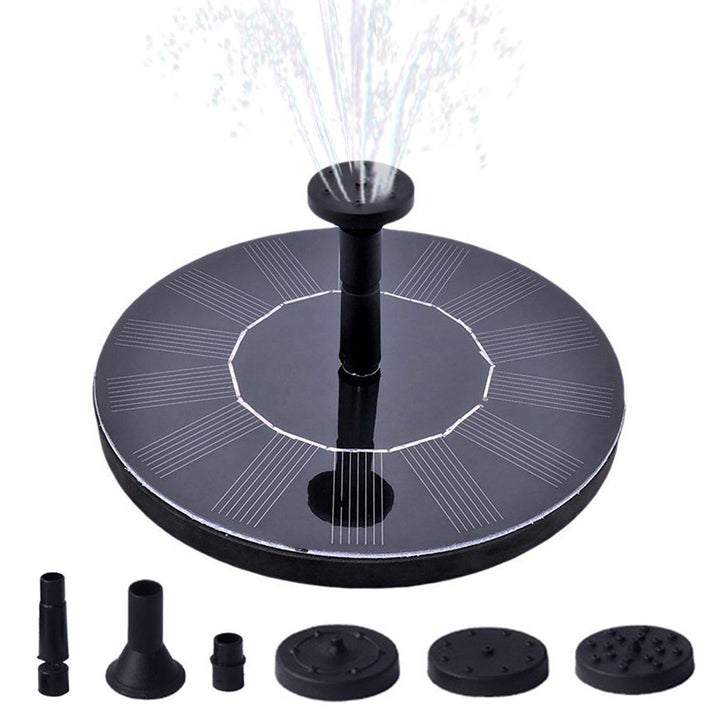 Stornfield | Solar Energy Fountain Pump WaterSoft – For Pond, Birdbath or Garden Decoration