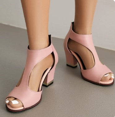 Stornfield | Orthopedic Leather Heeled Sandals