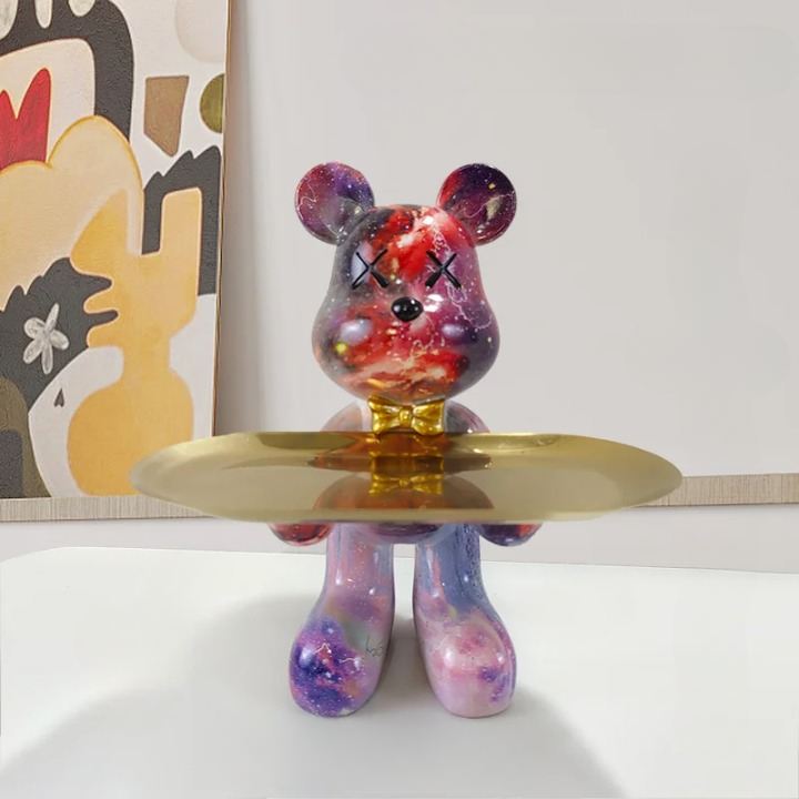 Stornfield | Bear Statue with Tray