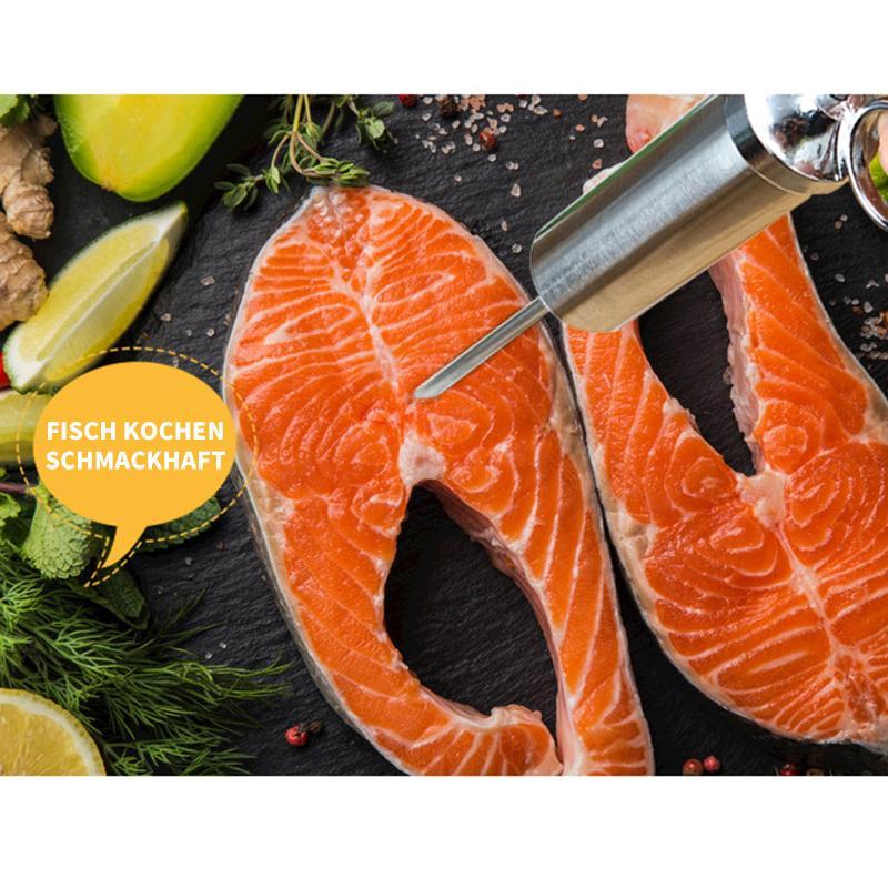 304 Marinade Injector made of Stainless Steel for Marinating Meat in the Kitchen | Stornfield