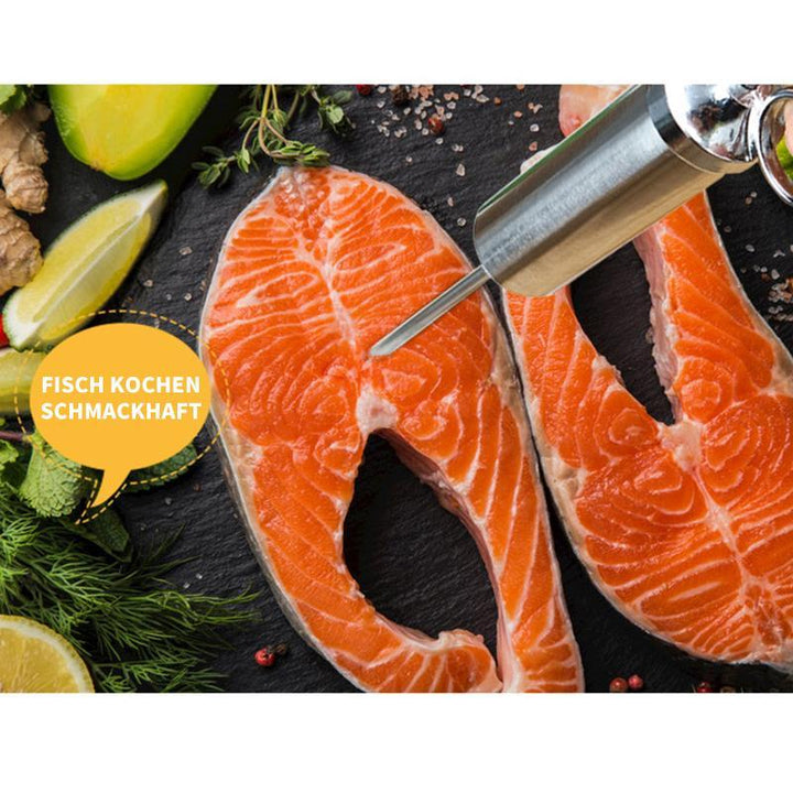 304 Marinade Injector made of Stainless Steel for Marinating Meat in the Kitchen | Stornfield