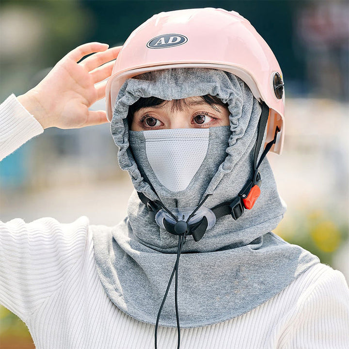Hooded Face Mask with Neck Warmer for Cycling | Stornfield