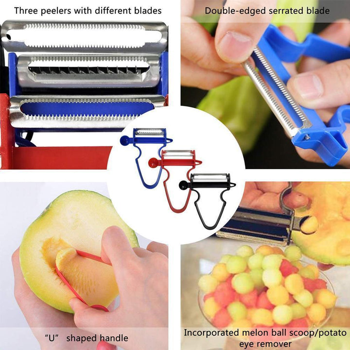 Multi-Function Trio Peeler (Set of 3) | Stornfield