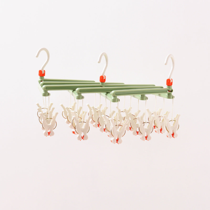 Foldable and multi-functional multi-head drying rack | Stornfield