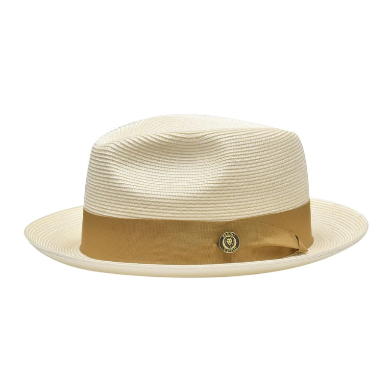 Natural Straw Fedora Hat | Stornfield