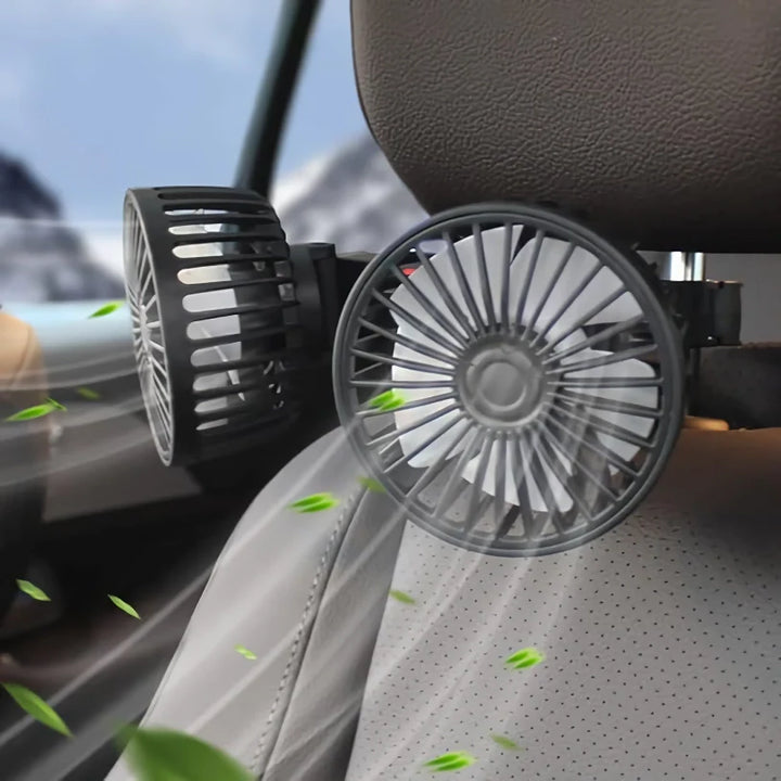 Dual Head Car Seat Cooling Fan | Stornfield