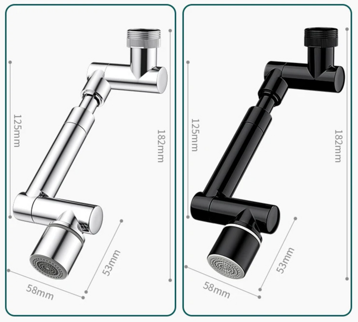 FlexiFlow 360° Rotating and Extendable Faucet Head Stornfield