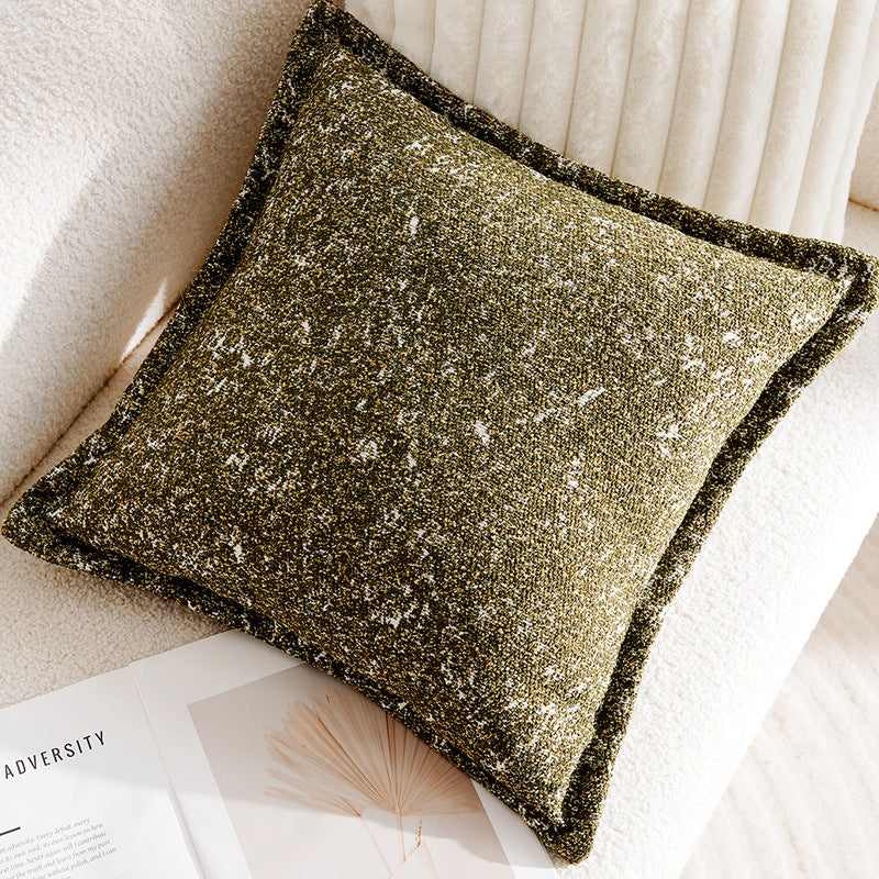 Decorative cushion Jacquard, Cream and Black