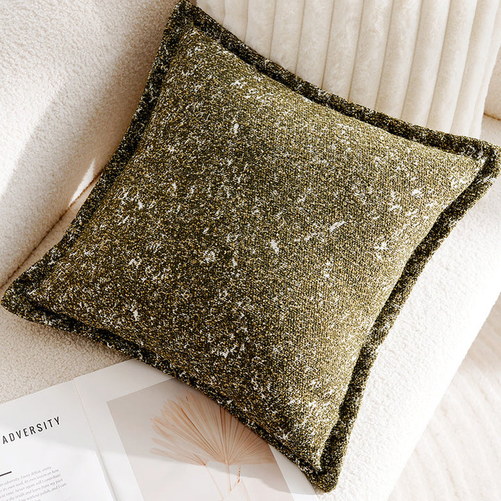 Decorative cushion Jacquard, Cream and Black