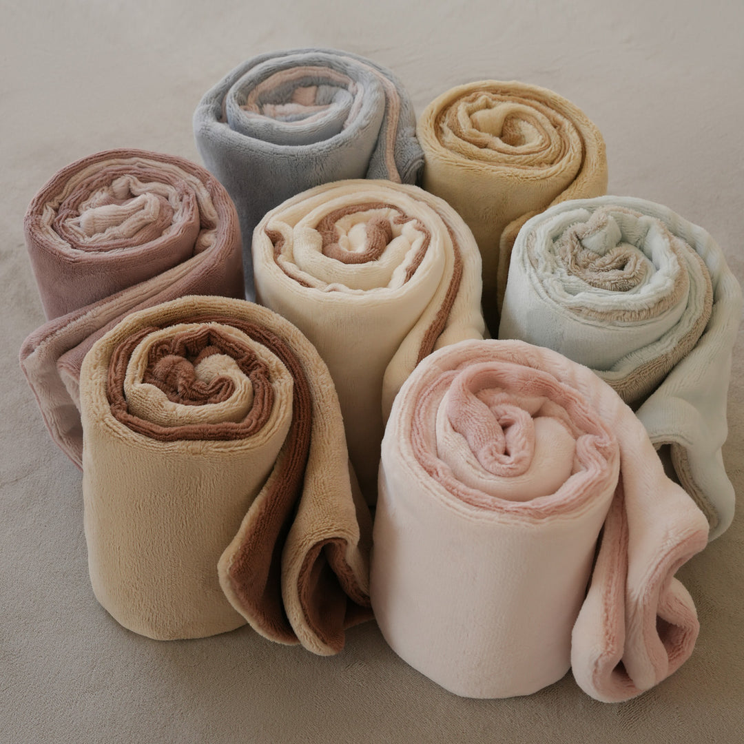 Milk fiber bedding set, 4-piece, winter, solid color