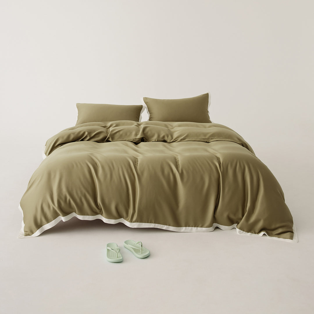 Lyocell bedding with cooling effect for summer