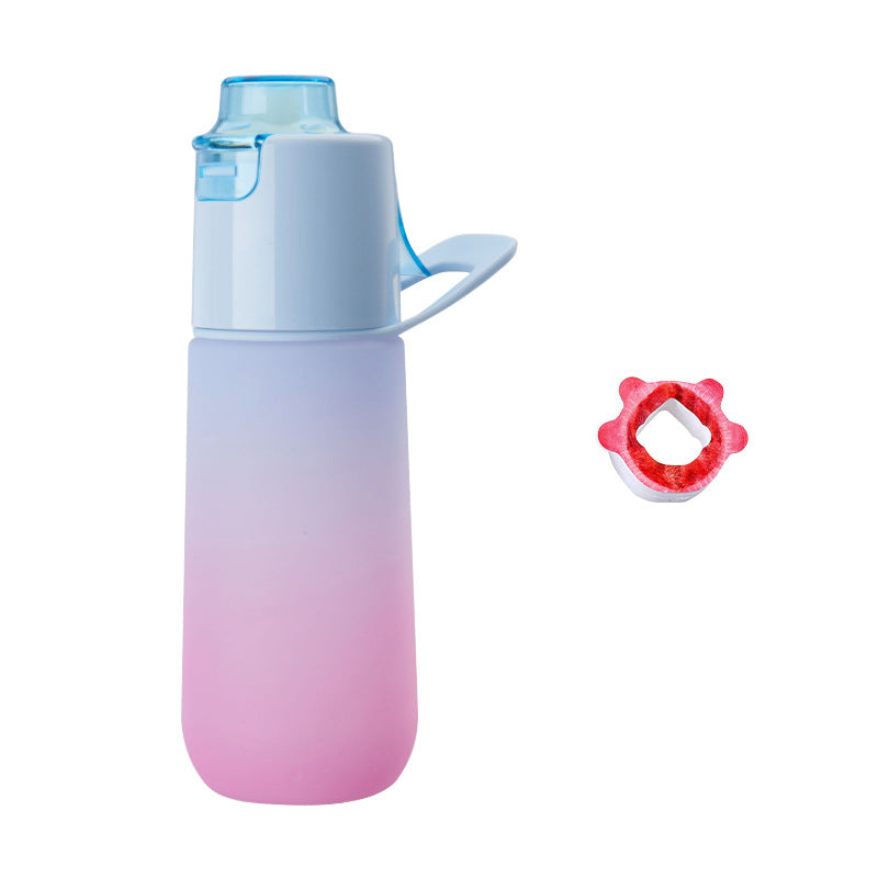 Drinking cup with aroma ring and spray function, 750 ml