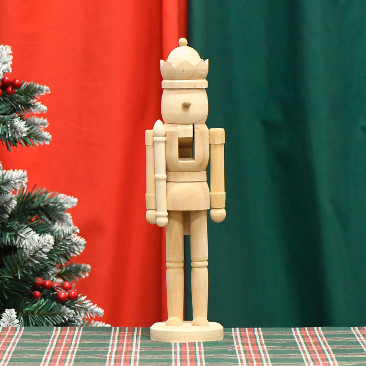 Nutcracker blank made of hardwood, 38 cm