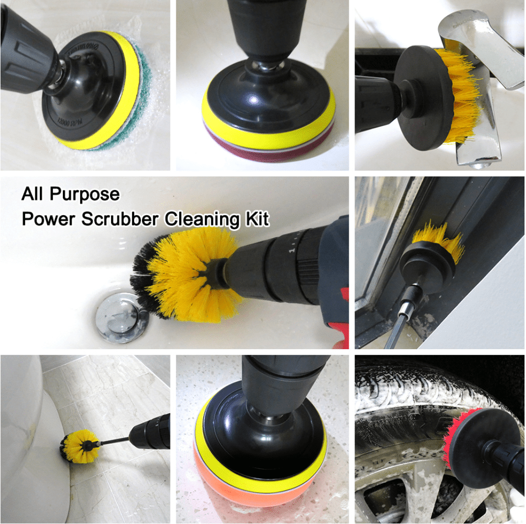 12-in-1 Cleaning Brush Set for Drill | Stornfield