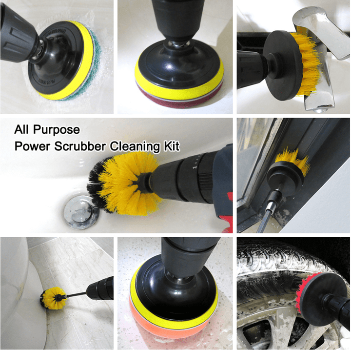 12-in-1 Cleaning Brush Set for Drill | Stornfield