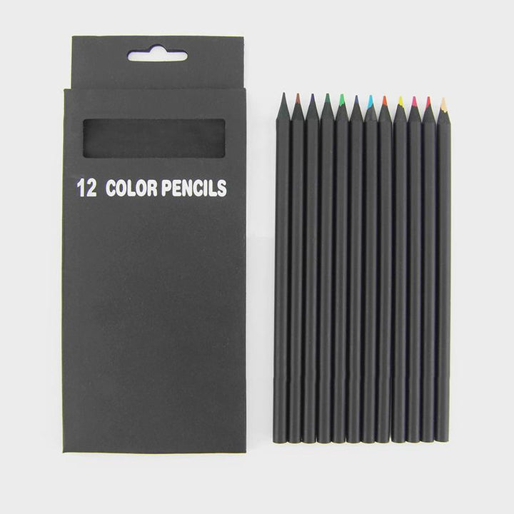 12 Set Colored Wooden Pencils | Stornfield