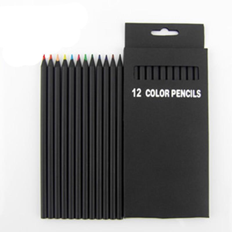 12 Set Colored Wooden Pencils | Stornfield
