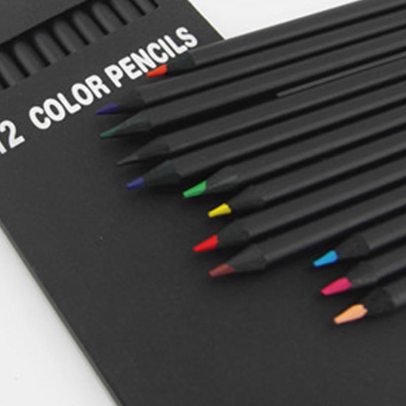 12 Set Colored Wooden Pencils | Stornfield