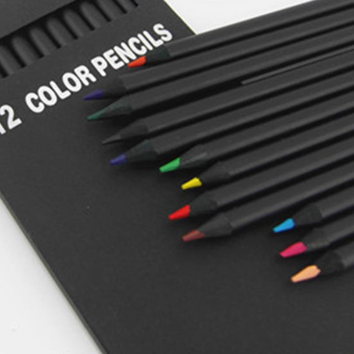 12 Set Colored Wooden Pencils | Stornfield