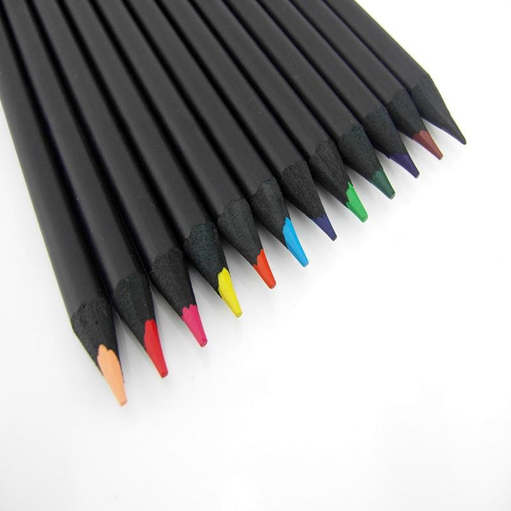 12 Set Colored Wooden Pencils | Stornfield