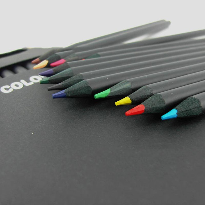 12 Set Colored Wooden Pencils | Stornfield