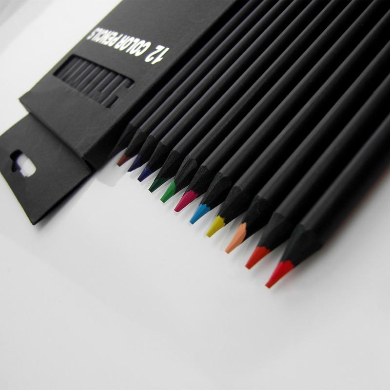 12 Set Colored Wooden Pencils | Stornfield