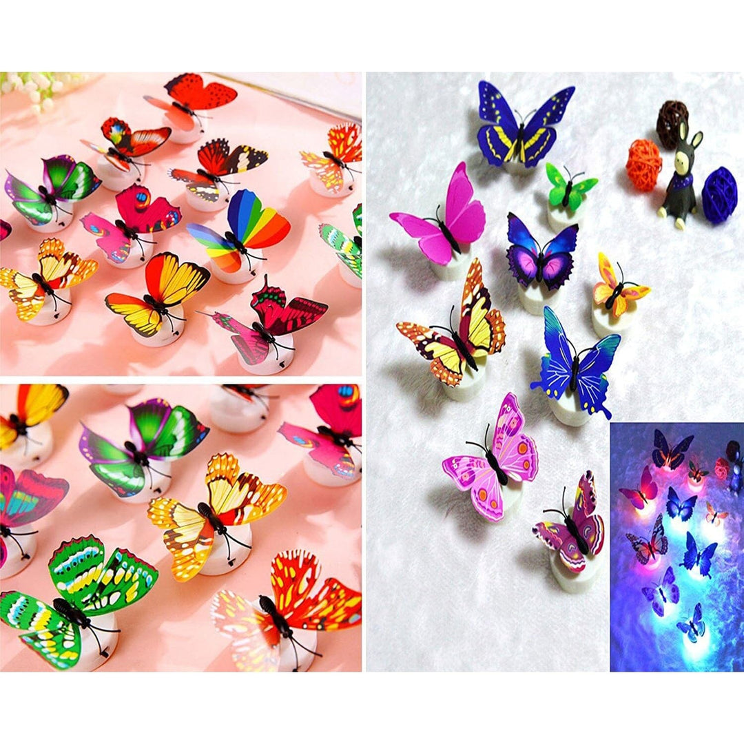 Stornfield | 12-Pack: Decorative LED Butterfly Night Light