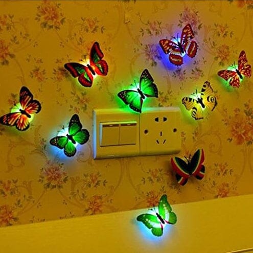 Stornfield | 12-Pack: Decorative LED Butterfly Night Light