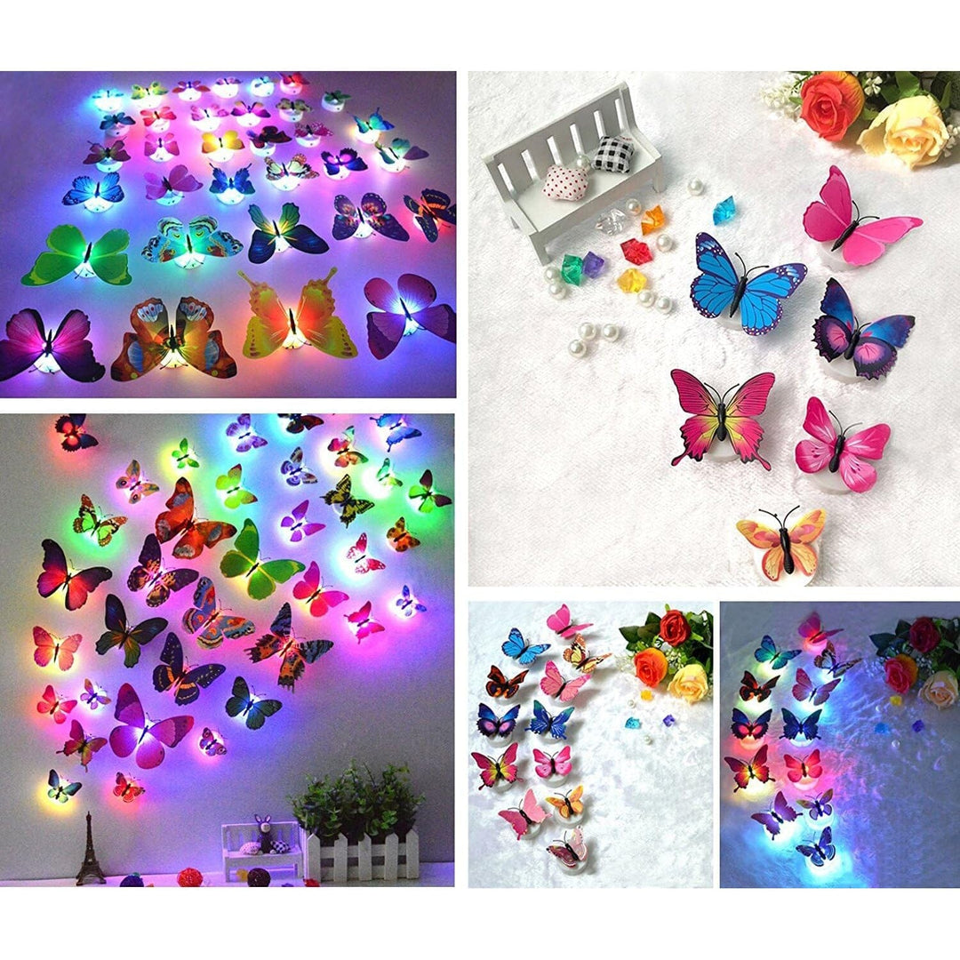 Stornfield | 12-Pack: Decorative LED Butterfly Night Light