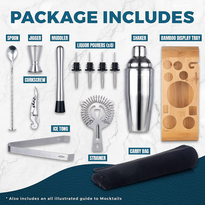 Stornfield | 12-Piece Cocktail Shaker Set