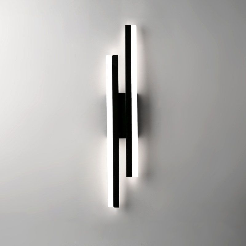 Stornfield | Alana Modern LED Wall Light - Elegant Black/Gold Wall Lighting for Living Room and Bedroom