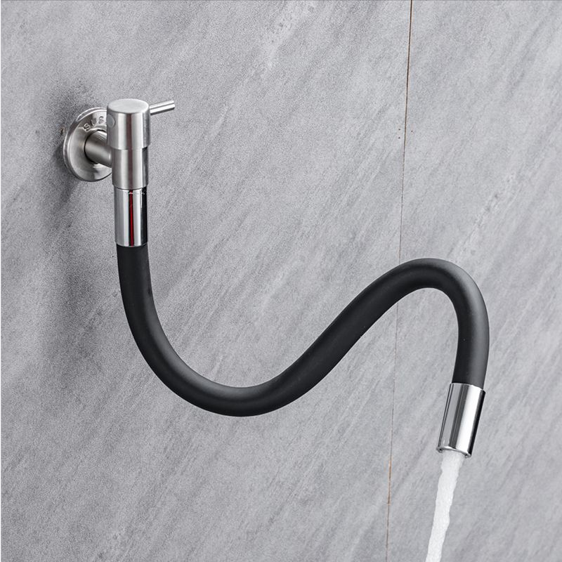 Stornfield | Contemporary Wall Mounted Bathroom Faucet with Stainless Steel Lever Handles