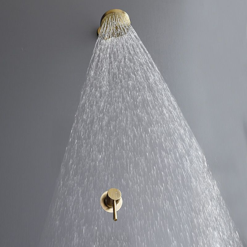 Stornfield | Douche en acier inoxydable combinaison douche ronde tête de douche fixe avec bras de douche