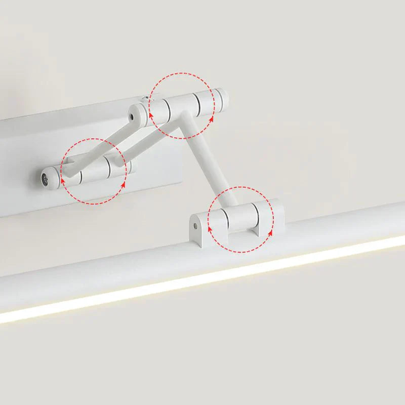 Minimalist LED Wall Light Black/White – Modern Metal Lamp for Bathroom and Indoor Use | Stornfield