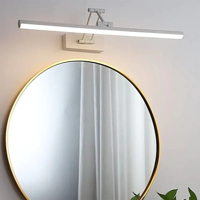 Minimalist LED Wall Light Black/White – Modern Metal Lamp for Bathroom and Indoor Use | Stornfield
