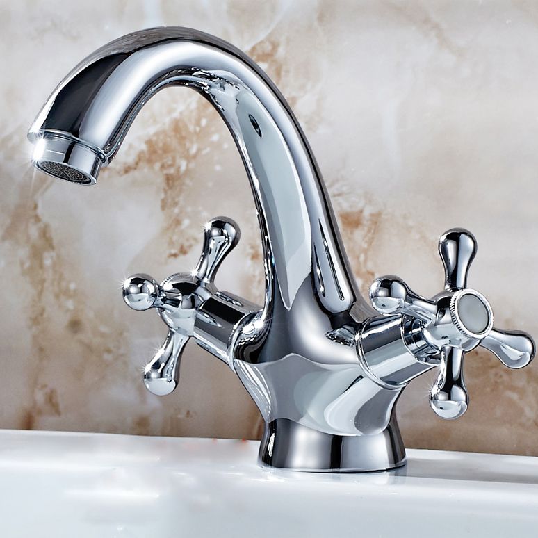 Stornfield | Industrial Widespread Two-Handle Cross Faucet