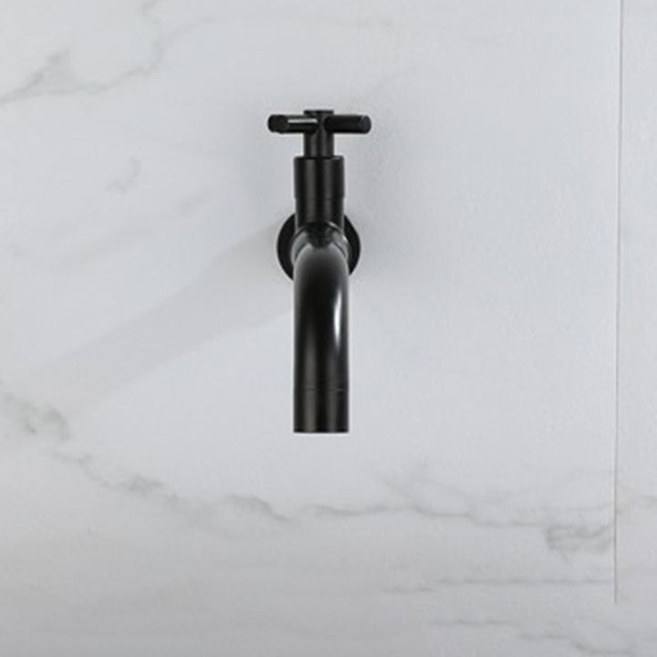 Stornfield | 1-Handle Modern Wall Mount Lavatory Faucet, 1-Hole Bathroom Tap