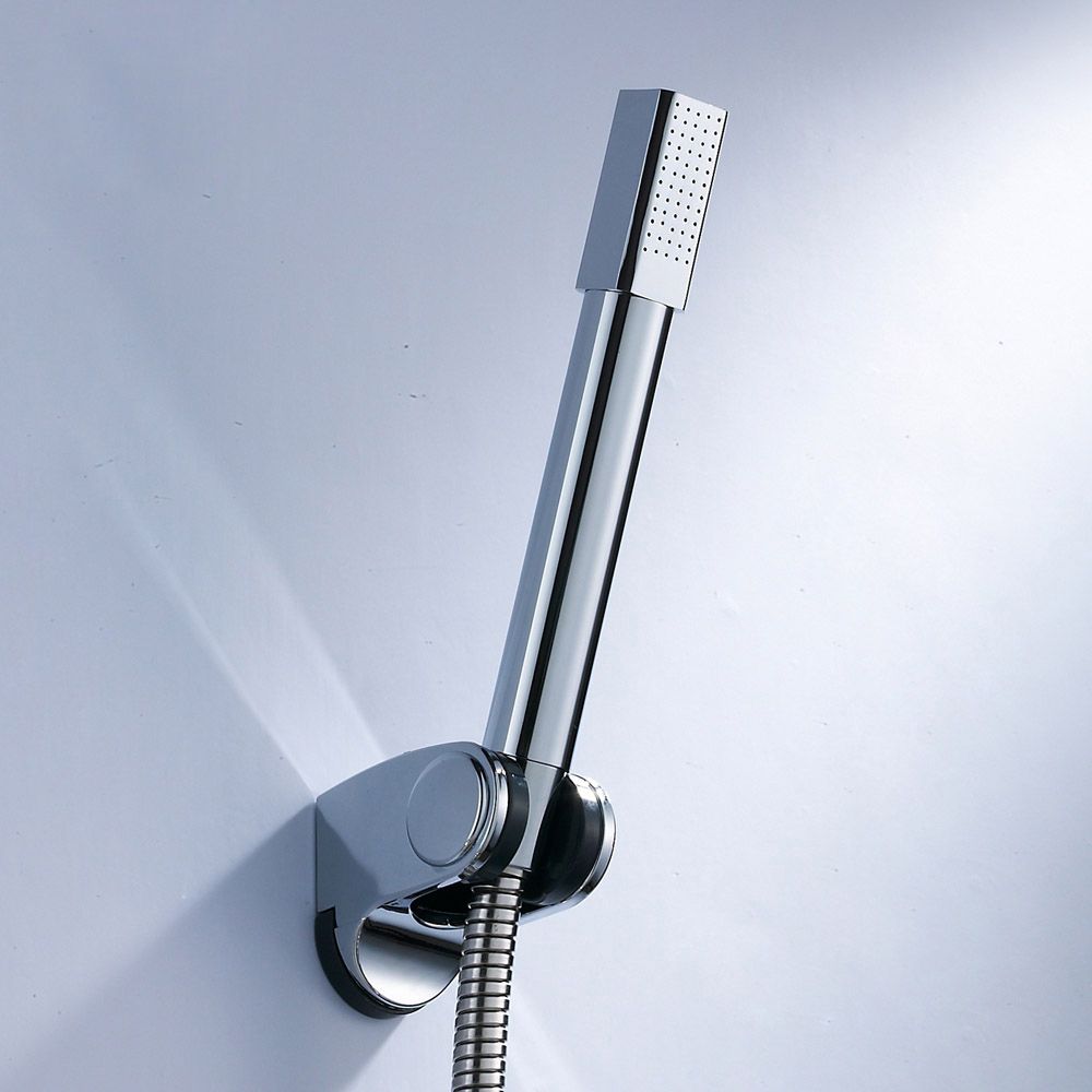 Stornfield | Simple Handheld Shower Head Square 304 Stainless Steel Shower Head