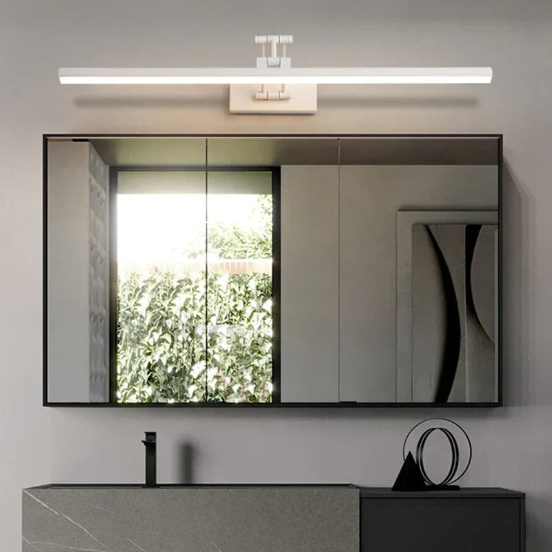 Edge Minimalistic LED Wall Lamp Stornfieldack/White | Modern Design for Bathroom & Indoor Spaces | Metal & Acrylic | Stornfield