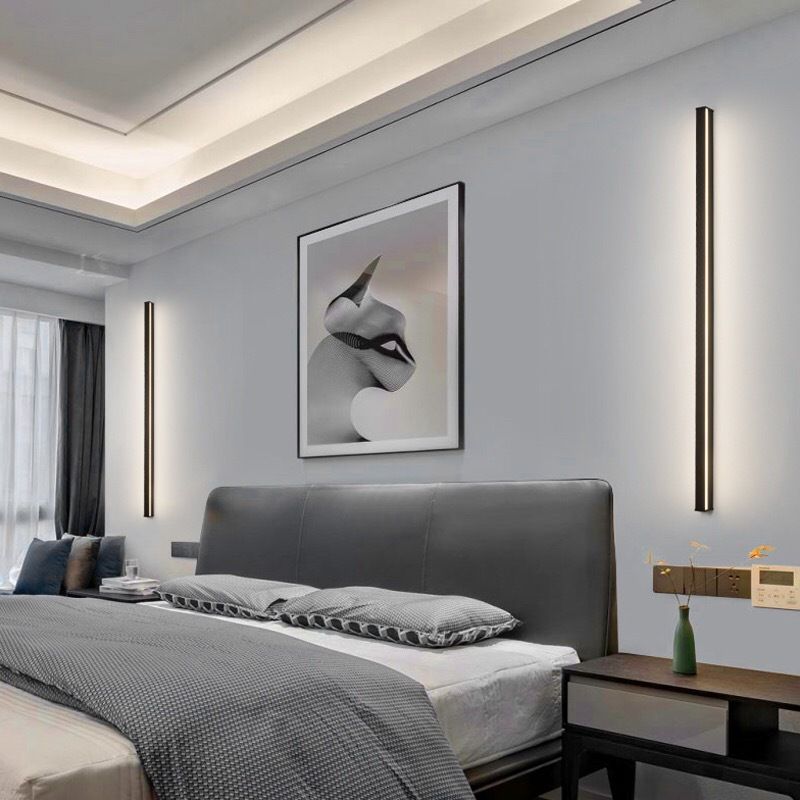 Stornfield | Minimalistic linear wall light LED atmospheric lighting