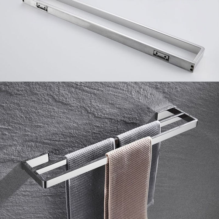 Stornfield | 5-piece modern bathroom accessories as single item or in set Polished chrome bathroom set