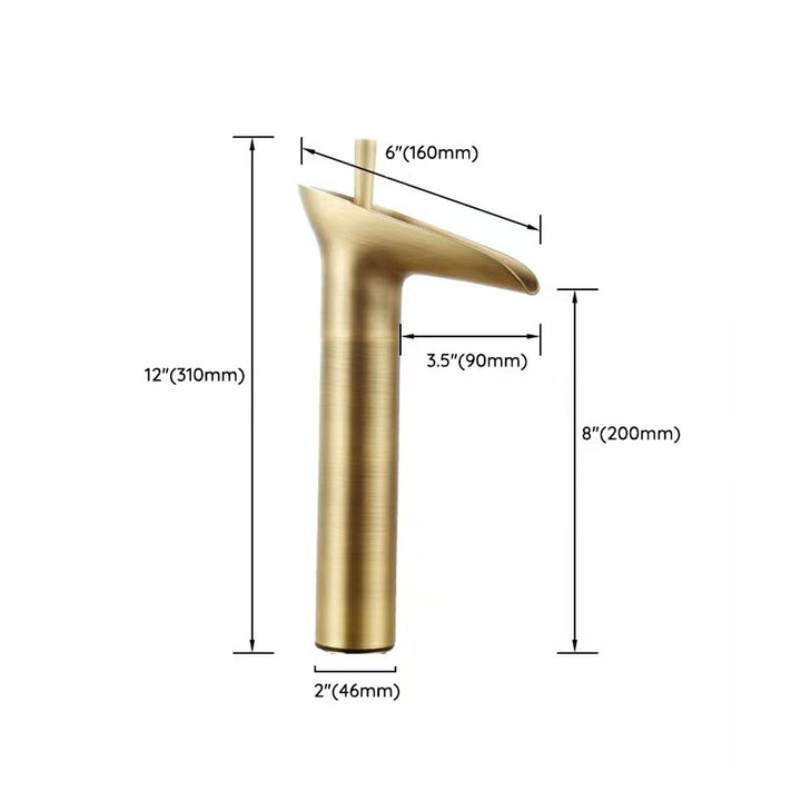 Stornfield | Round Single-Handle Country-Style Lavatory Faucet