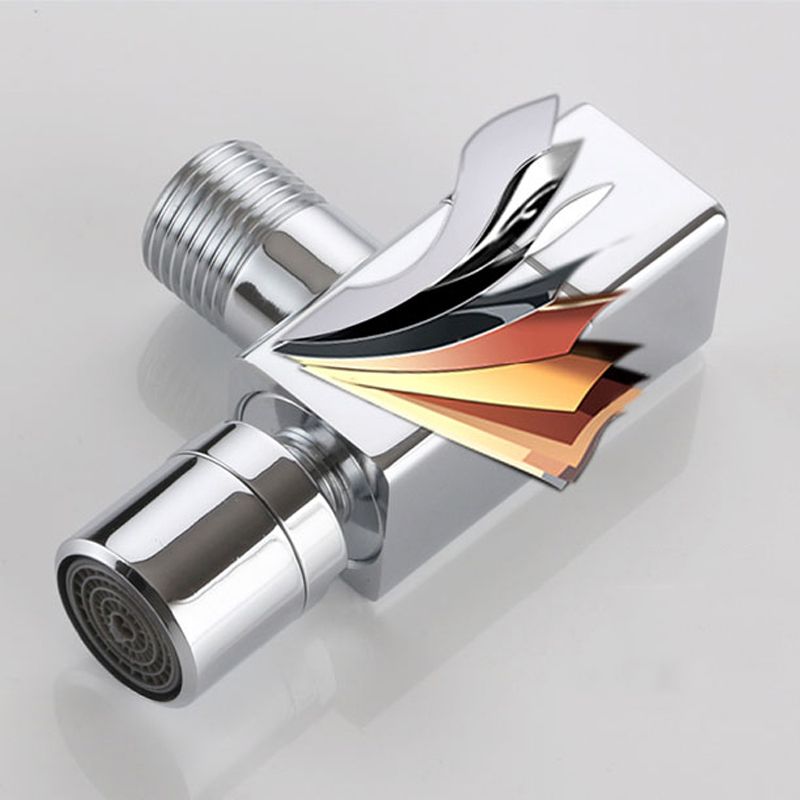 Stornfield | Contemporary Wall Mounted Bathroom Faucet with Knob Handle, Solid Brass, Round Spout