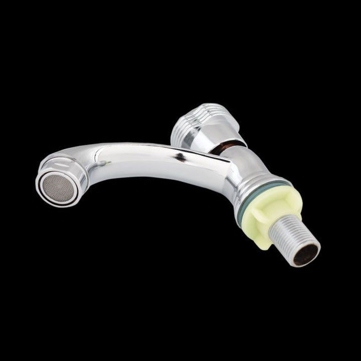 Stornfield | Modern Bathroom Faucet with Chrome Knob Handle and Basin Faucet with Water Hose