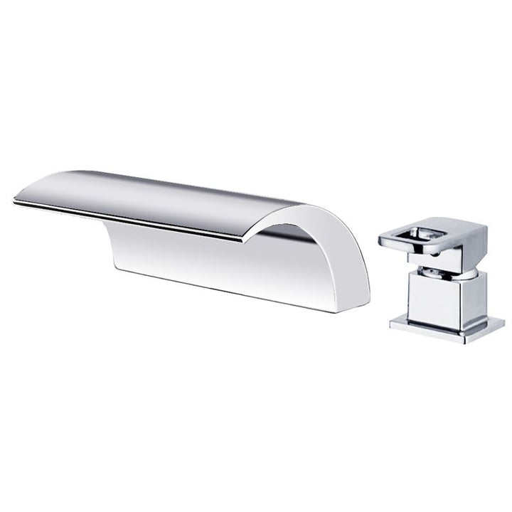 Stornfield | Modern Brass Roman Bathtub Faucet Waterfall Spout Bathtub Faucet