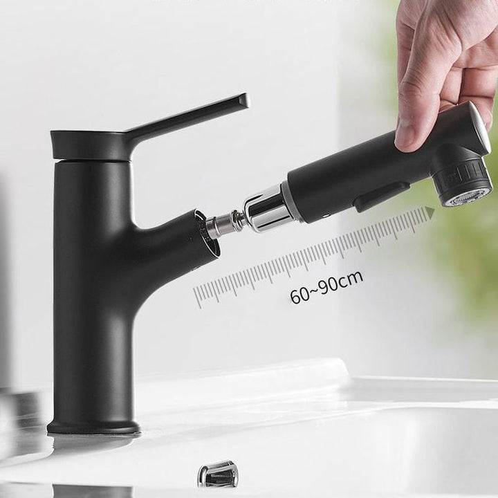 Stornfield | Modern Design Bathroom Faucet Single Handle Mixer with Water Hose