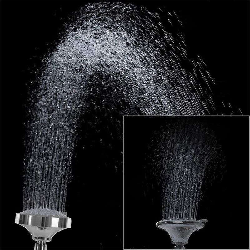 Stornfield | Modern Self-Cleaning Shower Faucet Standard Round Shower Heads in Silver