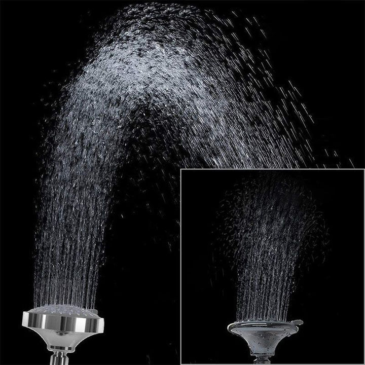 Stornfield | Modern Self-Cleaning Shower Faucet Standard Round Shower Heads in Silver